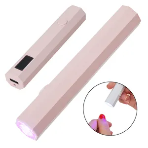 Handheld Rechargeable Mini UV Light USB Nail Dryer for Fast Curing at Salon Home DIY