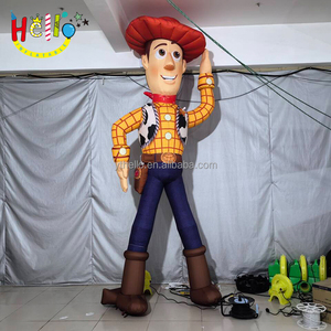 Accessoires de <span class=keywords><strong>cowboy</strong></span> ouest personnalisés personnage de dessin animé extérieur grands cowboys gonflables - Product Image 4
