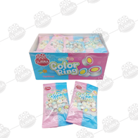 Vente en gros de guimauves halal multicolores fourrées, saveur fruitée, douces et moelleuses, confiserie en coton