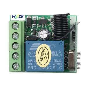 無線リモコンスイッチDC 12Vリレー受信機モジュール付き433Mhz <span class=keywords><strong>RF</strong></span>トランスミッタ - Product Image 2