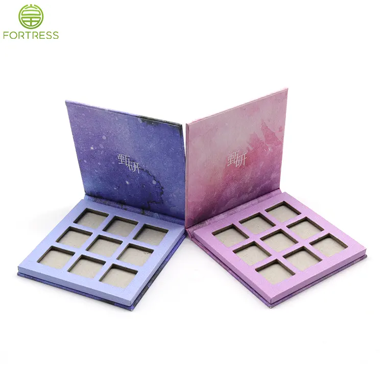 Request a Complimentary Sample of Custom Empty Matte Eyeshadow Palette in an Ecofriendly Paper Box