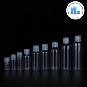 ขวดบีบพลาสติก <span class=keywords><strong>PET</strong></span> ใส ฝาเปิดปิดแบบพลิก มีสกรีน พิมพ์ลาย สำหรับโลชั่นและแชมพู หลายขนาด (30 มล.-250 มล.) - Product Image 2