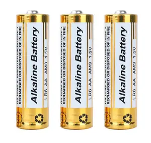 क्षारीय बैटरी का AA/AAA 1.5 वोल्टेज, 1 पीस 1.5v AA LR6 AM3 क्षारीय बैटरी थोक विक्रेताओं के लिए 4 पीस श्रिंक फिल्म की कीमत