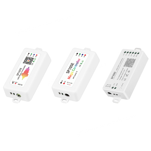 Controlador de Tira de Luces LED WS2812B WS2811 SK6812 DC5V-24V, Bluetooth SP105E SP108E SP107E, Sincronización Musical para Tiras de Luces RGB - Product Image 1