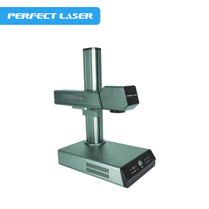 เครื่องแกะสลักเลเซอร์ไฟเบอร์แบบตั้งโต๊ะขนาดเล็กพกพา Perfect Laser 20w สำหรับแกะสลักโลหะคาร์บอน ทองแดง เหล็ก อลูมิเนียม เหล็กกล้า และแผ่นป้ายชื่อ - Product Image 1