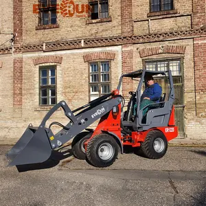 Everun ER1220 1200kg Italy Hydrostatic System Mini Compact Loader Small Front End Loader