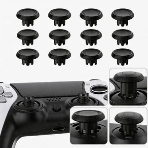 4 Alturas, 3 Superficies Intercambiables, Palancas de Mando para Control <span class=keywords><strong>PS5</strong></span> Edge, Grips Negros, Tapas de Palancas Analógicas ThumbsGear de Plástico - Product Image 4