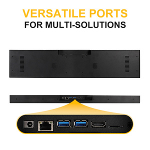 23.1英寸定制尺寸超市室内广告媒体播放器条超宽货架屏幕拉伸条液晶显示器 - Product Image 5