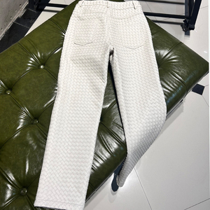<span class=keywords><strong>Pantaloni</strong></span> in <span class=keywords><strong>Pelle</strong></span> Intrecciati a Mano 2026, <span class=keywords><strong>Pantaloni</strong></span> Lunghi in Vera <span class=keywords><strong>Pelle</strong></span> Nera per <span class=keywords><strong>Donna</strong></span> - Product Image 3