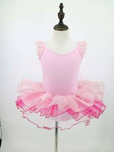 JW00028 लड़की फीता फूल प्यारा बैले नृत्य पोशाक पोशाक महिलाओं बैले नृत्य स्कर्ट - Product Image 4