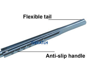 เครื่องมือผ่าตัดตาไทเทเนียมคีมหยักคีมตาข่าย Capsulorhexis พร้อมที่จับกอล์ฟ - Product Image 5