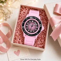 Montre à main pour filles, couleur bonbon, mignonne et charmante, tendance, bracelet en silicone, boîtier à quartz, best-seller, pas cher