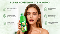 AiYun OEM/ODM Täglicher Gebrauch Haar färbemittel Shampoo Langlebige semi permanente Creme Benutzer definierte Farb abdeckungen Graues Haar Alle Haar typen Natürlich