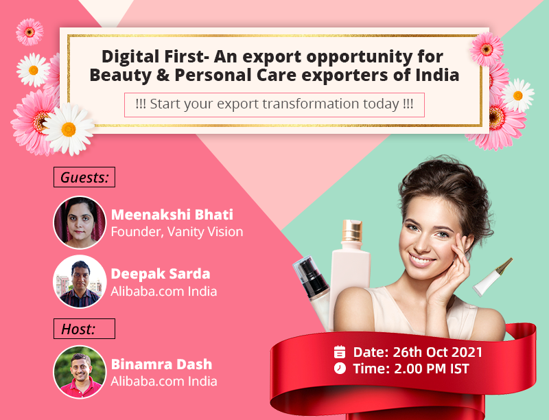 Digital First- An export opportunity for Beauty & Personal Care exporters of India