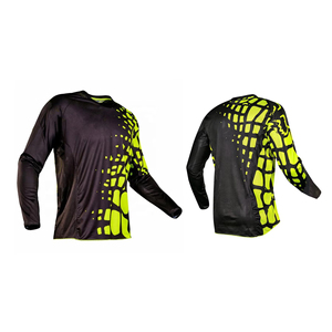 Maillot de BMX personnalisé de haute qualité, en polyester, vêtements de sport, course de motocross, manches longues, extensible, respirant - Product Image 4