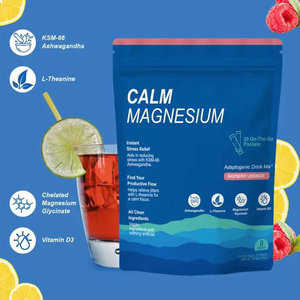 Suplemen Magnesium Glisinat OEM untuk Dewasa, Nutrisi Olahraga, Bubuk Elektrolit dalam Sachet untuk Relaksasi, Fokus, dan Meningkatkan Tidur - Product Image 2