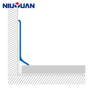 Nhà máy hàng đầu niuyuan tùy chỉnh nhôm gạch ốp chân tường TRIM - Product Image 4