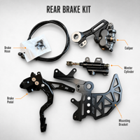 Kit de conversion de levier de frein à pied Sur-Ron Ultra Bee Light Bee X Talaria X3, aluminium anodisé CNC, amélioration de performance pour la course