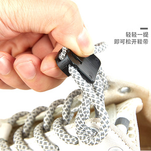 Hebillas para cordones de zapatos para niños, sin necesidad de atar ni sujetar los cordones, hebilla de resorte, hebilla ajustable, hebilla para zapatos, pantalones - Product Image 1