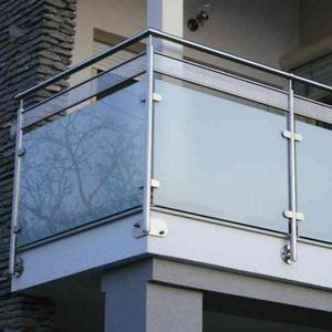 Support mural haut de gamme pour balcon extérieur, balustrade en verre trempé de 12mm pour l'amérique - Product Image 5