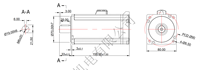80JASM510230K-17B-SC+JAND10002-20B Moteur servo AC 5,7A 220V 1000W avec ensemble de commande et frein Fabriqué en RPC