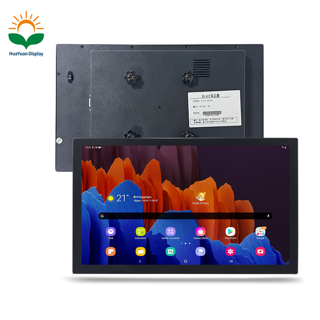 15.6 Inch Vehicle Mounted Touch Screen HD-MI VGA USB 1920*1080 FHD Shockproof Car Display Monitor
