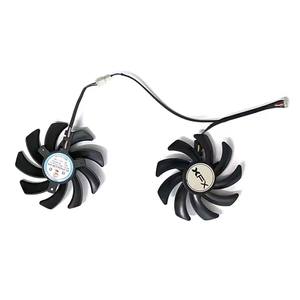 Tout nouveau 2 FAN 4PIN 85MM adapté pour XFX <span class=keywords><strong>R9</strong></span>-280X 390 280 280X 270 <span class=keywords><strong>270X</strong></span> Black Wolf Internet Cafe version carte graphique - Product Image 4