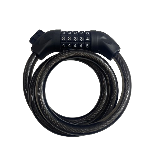 Sende Fiets Stalen Kabel Combinatie Slot, Waterdicht Draagbare Anti-Diefstal Rijaccessoires Motorfiets Volwassen Fietsslot