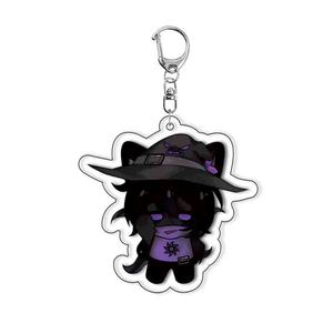 Llavero de acrílico de doble cara de personaje de juego de <span class=keywords><strong>Roblox</strong></span> Forsaken, colgante <span class=keywords><strong>para</strong></span> bolso - Product Image 6