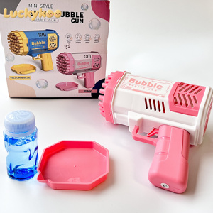 Wedding Lighting 69 Holes Bazooka Rocket <b>Bubble</b> Gun Machine Toys Factory New Arrival Outdoor Toy Holiday Party Gifts for <b>Kids</b> - Product Image 4