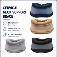 Collier cervical ajustable en mousse pour le soutien de la colonne cervicale, léger, pour le soulagement de la douleur et la récupération (vente en gros)