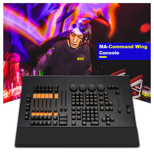 Consola de Iluminación Profesional para Escenarios SHTX de Alta Calidad, Controlador MA2 DMX512, Ala de Comando MA con Estuche de Transporte y Fader Wing para <span class=keywords><strong>PC</strong></span> - Product Image 1