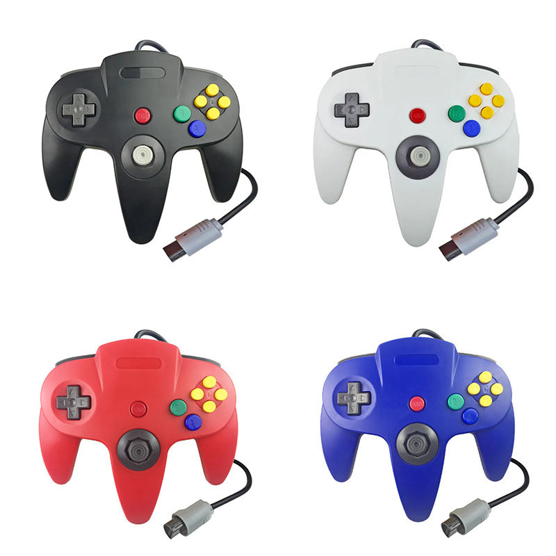 8 Colori Gamepad Cablato Per Console N64 Joypad Di Controllo Per N64 Joystick Classico Console Di Gioco Retrò Gamepad Accessori - Foto 4
