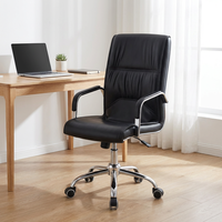 Chaise de bureau pivotante multifonctionnelle KMJ, chaise de bureau moderne pour ordinateur, chaise de patron populaire