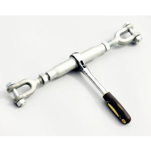 Cric <span class=keywords><strong>à</strong></span> cliquet en acier au carbone galvanisé ou galvanisé <span class=keywords><strong>à</strong></span> chaud de vente directe d'usine avec la <span class=keywords><strong>clé</strong></span> <span class=keywords><strong>à</strong></span> cliquet filetée de boulon <span class=keywords><strong>à</strong></span> oeil - Product Image 3