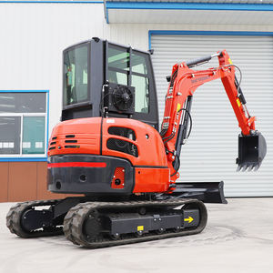 حفارة صغيرة من إنفرونت بمحرك كوبوتا معتمد من وكالة حماية البيئة، حفارة زاحفة صغيرة 3.5 طن، حفارة صغيرة 1 طن و1.8 طن للبيع مع شحن مجاني - Product Image 5