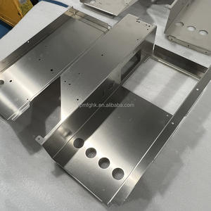 แผ่นโลหะสำหรับงานเชื่อมด้วยเลเซอร์ CNC แผ่นโลหะสีดำสำหรับงานประดิษฐ์พลาสติกออกแบบตามสั่งผลิตจากโรงงานจีน - Product Image 1