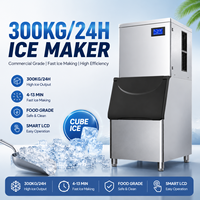 Machine à glaçons 350 kg, machine à fabriquer des blocs de glace 940 W, machine à glaçons commerciale pour les entreprises