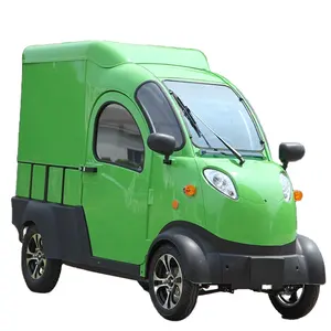 Popular China new Electric Van Cargo With 50km Range for chinese cars Electric car van Battery Electric Vehicles