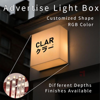 Letras de Canal Retroiluminadas LED Acrílicas 3D IP65 Impermeables con Dirección de Iluminación Personalizable para Empresas de Automóviles y Cafeterías