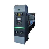 Boîte automatique à grande vitesse de carton de pizza faisant la machine Machine de découpe d'impression Flexo pour l'usine de carton ondulé