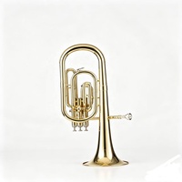 Wholesale Price Brass Instruments Alto Horn With 3 Vertical Piston Valves