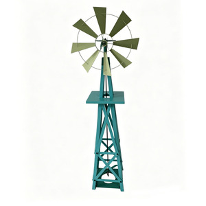 Heavy Duty Metal Wind Mill <strong>Weather</strong> <strong>Vane</strong> for Garden Decoration - Product Image 1