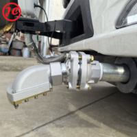 Nozel Semprotan Air untuk Truk Air, Nozel Semprotan Aluminium Duck Bill untuk Mobil Tangki