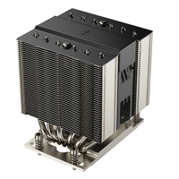 Dissipateur thermique pour processeur de bureau COOLSERVER SP5 4U M95 PRO, 4 broches, 12V DC PWM, 6 caloducs en cuivre et aluminium, faible bruit, TDP 435W, roulement à billes