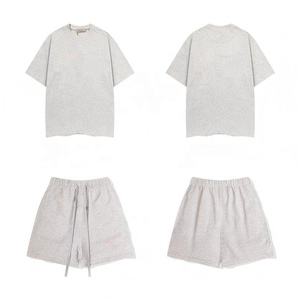 T-shirt Homme Vintage Streetwear Mode Coupe Boxy Épaules Tombantes en Coton Lourd 280 g/m² avec Impression 3D en Silicone Caoutchouc - Product Image 2