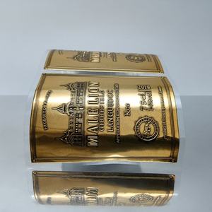 บรรจุภัณฑ์เทียนอลูมิเนียมอัลลอยด์หรูหราสไตล์ยุโรปสมัยใหม่  โลโก้แบบนูน  พิมพ์ออฟเซ็ต  ความหนา 0.5 มม. ผิวมันเงา - Product Image 1