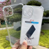 Funda Protectora Transparente de TPU Directa Transparente JOYPORODO T035 para iPhone 11 12 13 14 15 16 17 Pro Max Air para Samsung Android
