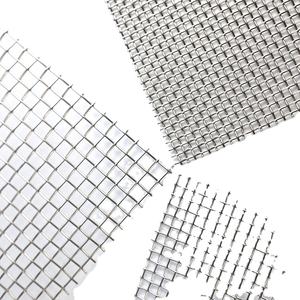 Grille en treillis métallique tissé en acier inoxydable anti-corrosion pour cache-haut-parleur, protection de gouttière et tamis, avec services de découpe, pliage et soudage, minimum 1 - Product Image 6