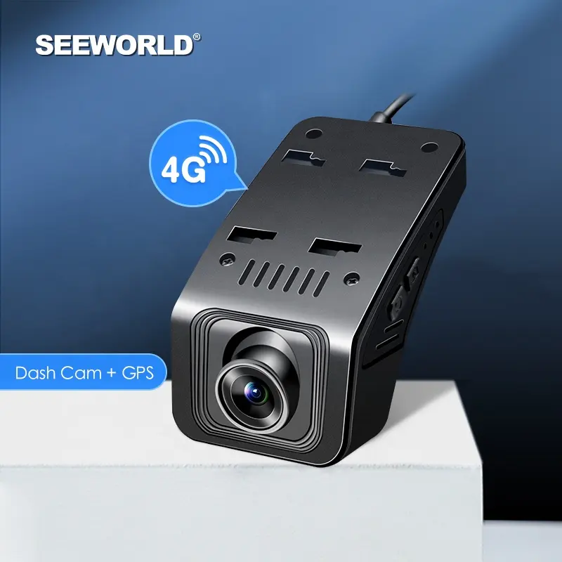 SEEWORLD Fast Configuration Android HD 1080p Manual GPS Tracking 4G Lte Car Camera DVR Dashcam